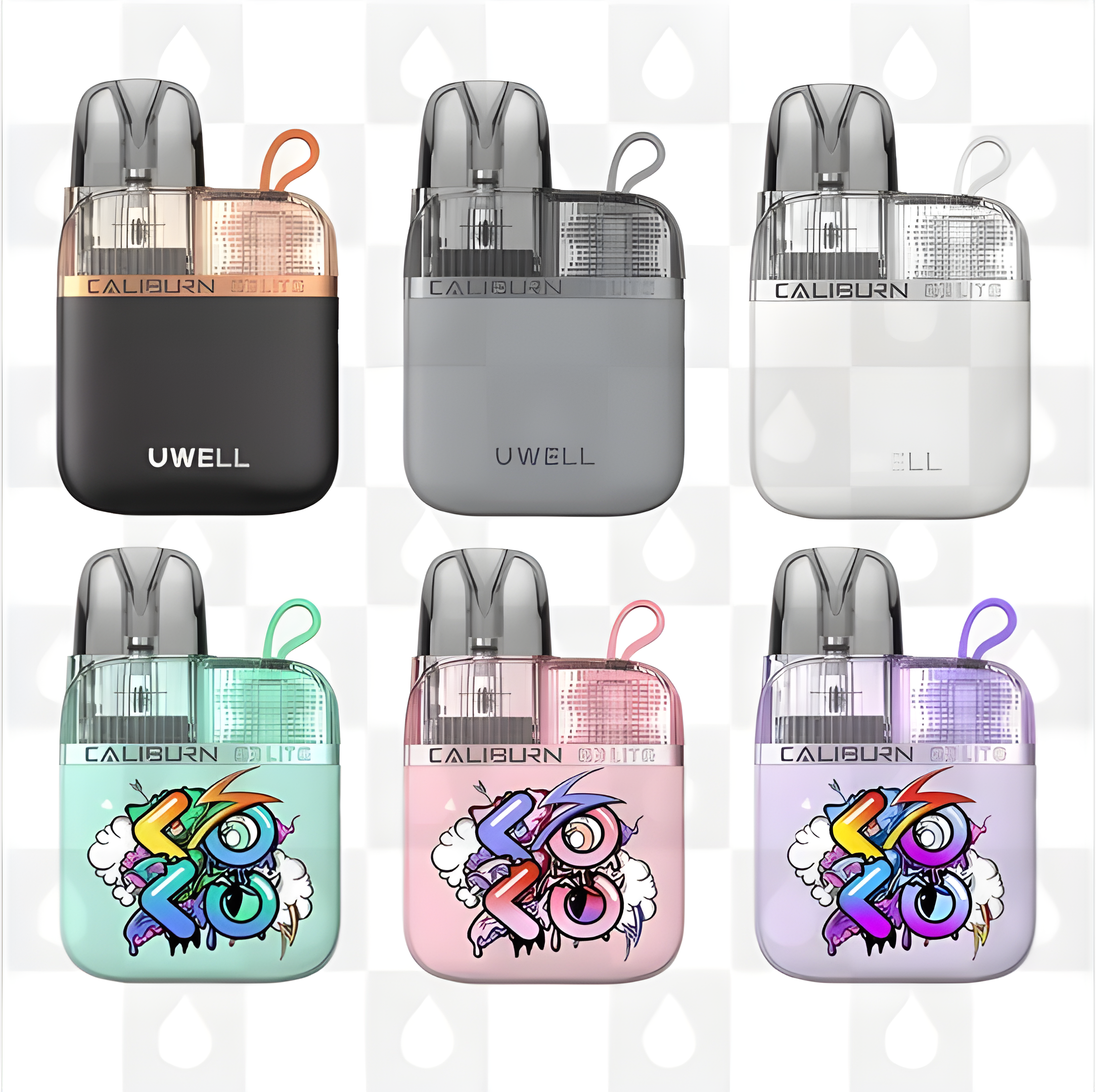 Uwell Caliburn G3 Koko Pod with free flavour lighting